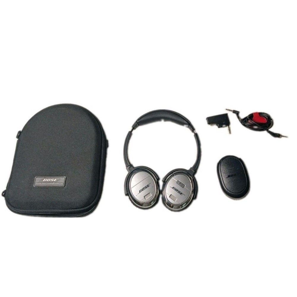 Bose QuietComfort 3 Acoustic Noise Cancelling Headphones Black Pre Owned